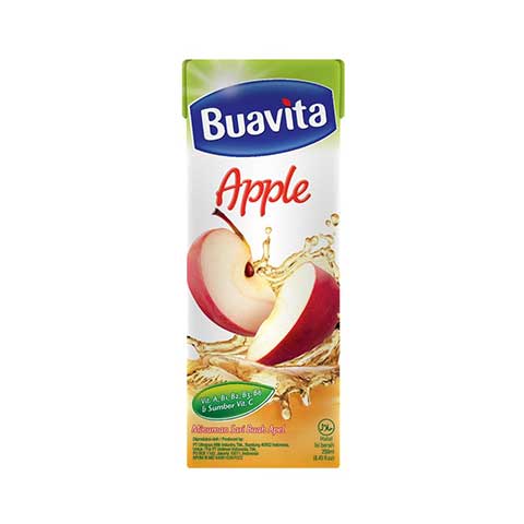 BUAVITA JUICE APPLE 6X250 ML
